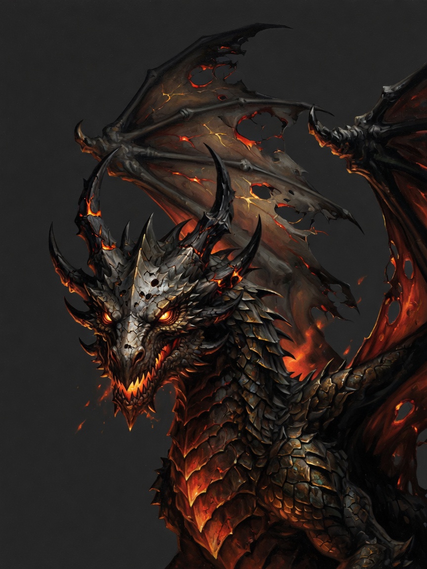 The TMS1100 dragon