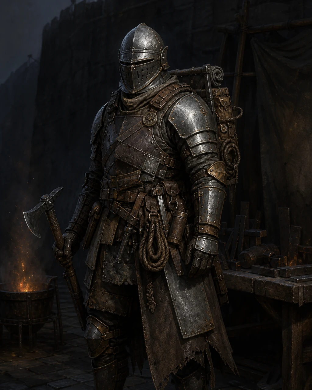 Knight of the Free Forge, declared subject random-walker, via declared host local-demo